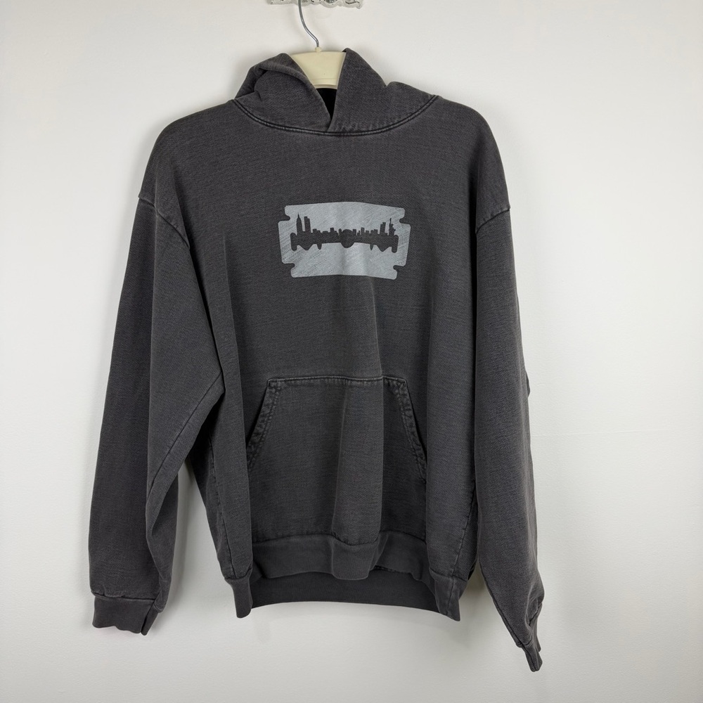 INFLUENYCE x FUXKTHEWORLD Graphic Hoodie Pullover Streetwear Size XL USA